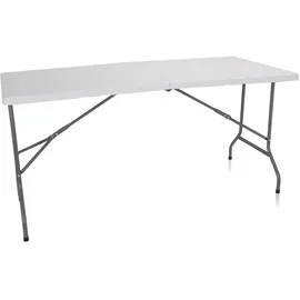 HJH Office Easy Up Multi II Klapptisch 152 x 71 x 75 cm Weiß/Mehrfarbig