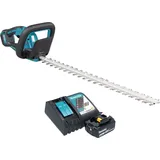 Makita DUH 606 RG Akku Heckenschere 18 V 600 mm Brushless + 1x Akku 6,0 Ah + Ladegerät