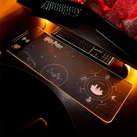 Numskull Games Numskull Harry Potter XL RGB Gaming-Mauspad mit Handy-ladegerät Mauspad | Multicolor
