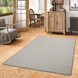 Snapstyle Snapstyle, Feinschlingen Velour Teppich, Strong Taupe 133x133cm