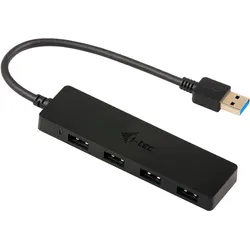 i-tec USB 3.0 4-Port kein Netzadapter nötig [Für Notebook, Ultrabook, Tablet und PC]