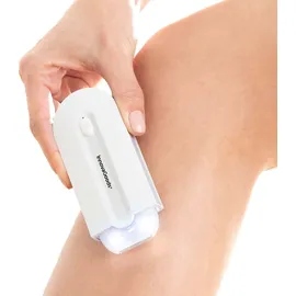 InnovaGoods InnovaGoods® Mini wiederaufladbarer Rasierer mit LED-Licht Epiluch entfernt einfach und präzise empfindliche Bereiche, mit Mini-Design, wiederaufladbar und LED-Licht, ideal für Zuhause.