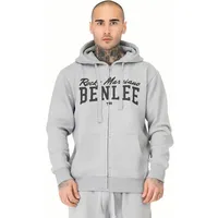 BENLEE Rocky Marciano Rundhalspullover Grau L