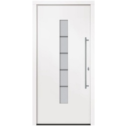 RORO Haustür »R351 Luxus«, Aluminium/Kunststoff, weiß - weiss