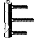 Simonswerk Einbohrband C 1-20 WF 3tlg., 20mm topzink