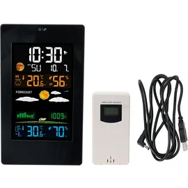 casativo Moderne Wetterstation LCD-Farbdisplay