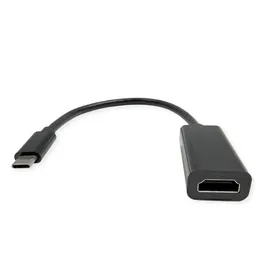 Roline USB-C Adapter 0,23 m Schwarz