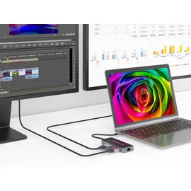 Conceptronic DONN14G 7-in-1 USB 3.2 Gen 1 Dockingstation