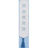 Permin Kreuzstich Stickpackung Lesezeichen Hardanger Zählmuster, Multifarbig