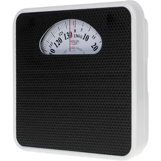 Adler Badezimmerwaage Mechanisch - 136kg Kapazität, Kein Strombedarf