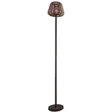 Lumisky Stehleuchte Polyrattan Höhe 120 cm LED spritzwassergeschützt beige