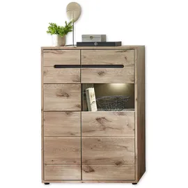 Innostyle Vitrine Bellano 128 x 0 x 0 cm Braun