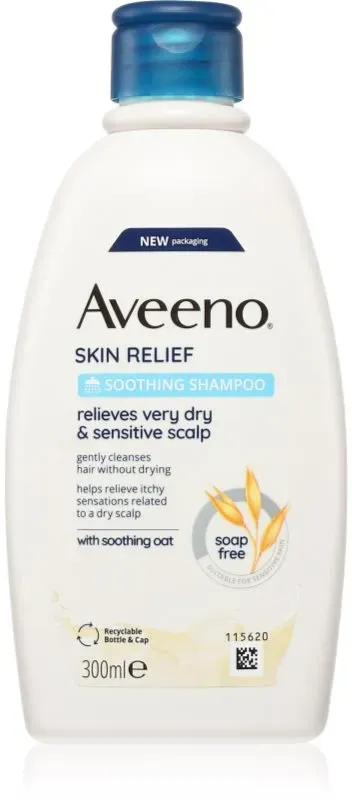 Aveeno Skin Relief beruhigendes Shampoo für trockene und empfindliche Kopfhaut 300 ml