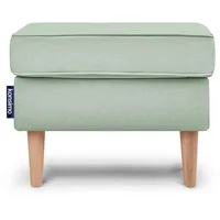 Konsimo Konsimo® Sitzhocker, Hellgrün, Textil, 41x43x56 cm, Wohnzimmer, Hocker,