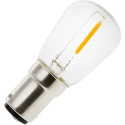 Lighto | LED-Glühfaden | Ba15d-Fassung | Röhrenlampe | Hell | 26mm | 1W