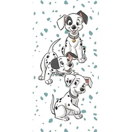 Jerry Fabrics Disney 101 Dalmatiner Badetuch 70 x 140 cm mehrfarbig