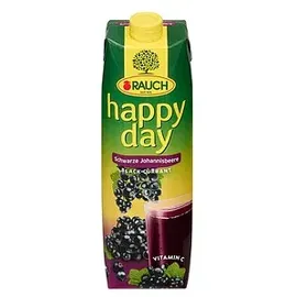 Happy Day Fruchtnektar Schwarze Johannisbeere 6x 1,0 l