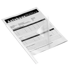 Durable Klemmschienen weiß DIN A4 30 Blatt