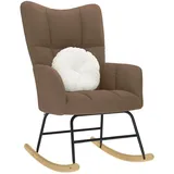 Schaukelstuhl Schaukelsessel 61x78x95 Cm Stoff