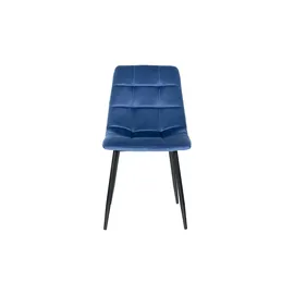 CLP Esszimmerstuhl Antibes Samt blau