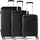 BENCH Voyage Koffer-Set 3-tlg. schwarz