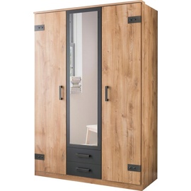 WIMEX Kleiderschrank Cork Eiche Graphit ca. 135 cm