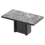 Design Esstisch HFE-111 Hochglanz ausziehbar Tisch Esszimmer 160 - 256 - Weiß
