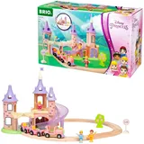 BRIO Disney Princess Traumschloss Eisenbahn-Set - Märchenhafte Ergänzung für die BRIO Holzeisenbahn - Empfohlen ab 3 Jahren