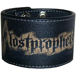 Lostprophets Armband Rockband mit Logo-Schriftzug Fan-Artikel Arm-Schmuck WB129100LSP3 Schwarz - M/L