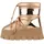 VAN HILL Damen Winter Boots Bequeme Profil-Sohle Schuhe 217516 Rose Gold, 39 - 39
