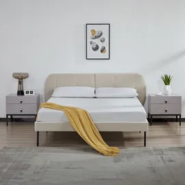 [en.casa] Porvoo 140 x 200 cm Beige