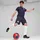 Puma Casuals T-Shirt navy/red M