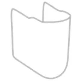 Villeroy & Boch Hommage Säule mit WC-Sitz Schwarz CeramicPlus