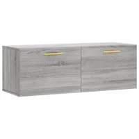 VidaXL Wandschrank 100 x 36,5 x 35 cm Grau