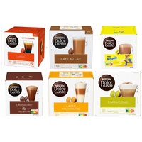 Nescafé Dolce Gusto  6x16 Kaffeekapseln Set Probierpaket 6er Pack 96 Stück