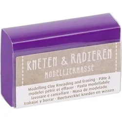 BRUNNEN 212159005 Modelliermasse Kneten & Radieren violett 20 g