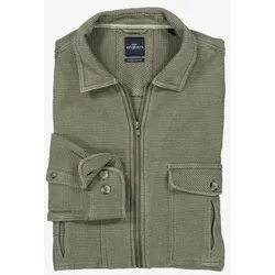engbers Herren Hemd uni grün regular Kent-Kragen - 6XL