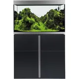 Fluval Siena 270 Aquarienkombination bestehend aus Aquarium 272l und Aquarienset - Black - One Size