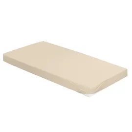 IRISETTE Spannbettlaken Jersey 180-200 x 200 cm beige