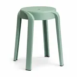 Mojawo Hocker Kunststoff 34 x 45 x 34 cm Hellgrün