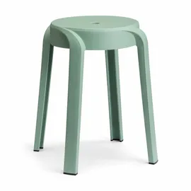 Mojawo Hocker Kunststoff 34 x 45 x 34 cm Hellgrün