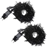 ideoon lights LED-Lichterkette 320 LEDs 24 m Warmweiß