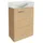 Fackelmann Waschbeckenunterschrank 44 x 60 x 24,3 cm Braun
