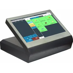MINI Kasse für EINZELHANDEL: Supermarkt, Kiosk, Imbiss, Friseursalon mit 11,6" All-in-One Kassenterminal, Bondrucker, BlitzKasse Kassensoftware