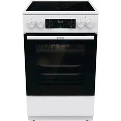 GORENJE Elektro-Standherd "GECS5C70WA", A (A+++-D), weiß, Herdsets, Knusprig genießen – ganz ohne Extra-Kalorien - dank AirFry-Funktion