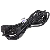 Akyga Strom Anschlusskabel [1x Kaltgeräte-Buchse C13 - 1x Schutzkontakt-Stecker]