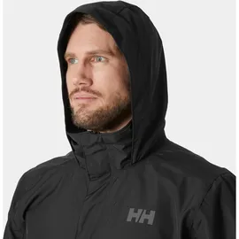 HELLY HANSEN Dubliner Regenjacke Herren Schwarz M