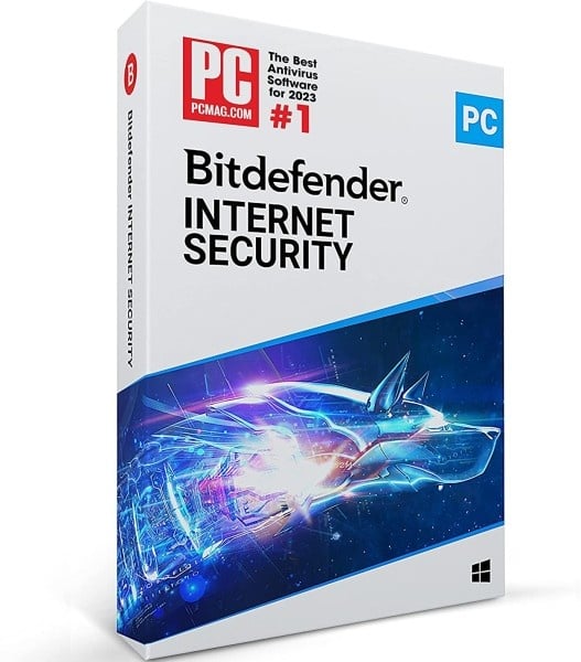 Bitdefender Internet Security 2024 | 3 Geräte / 18 Monate, Sofortdownload + Produktschlüssel