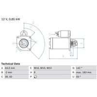 Bosch Starter 0 986 022 810