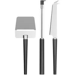Rosti - Emma Käse-Set, schwarz (3er-Set)